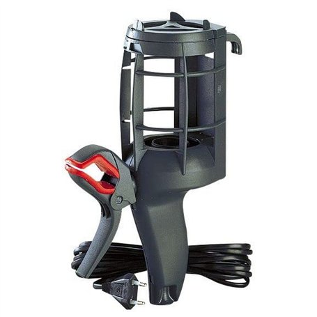 Legrand - Lampe baladeuse - panier plastique - E27 - 75W - cordon 5m + pince