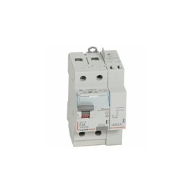411639 Interrupteur Différentiel Dx3 2p 63a Type A 30ma Arrivée Haute + Départ Haut - 3 Modules - Legrand