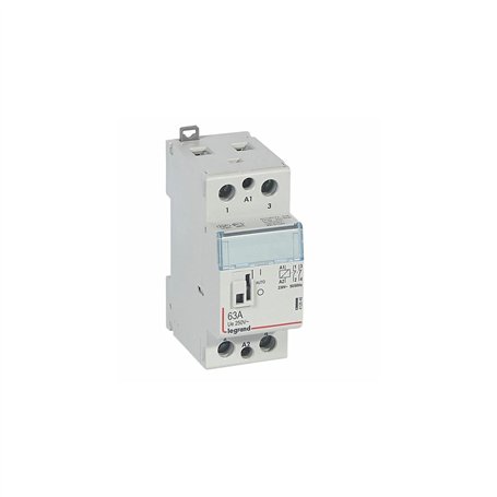 412548 Legrand - Contacteur Jour Nuit Bobine 230v~ - 2p - 63a - Contact 2nf - 2 Modules