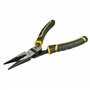 Stanley Fmht0-70812 Pince à Bec Long Gamme Fatmax- Mécanisme Pivot - Plus De Force De Coupe - Corps Forgé En Acier - Traitement