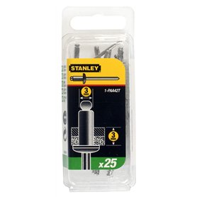 Stanley 1-PAA42T Rivet en Alu 3 mm x 3 Boîte 25 pièces Stanley 1-PAA42T Rivet en Alu 3 mm x 3 Boîte 25 pièces