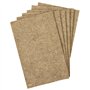 La Cordeline Lot 6 Tapis Litière Chanvre Naturel 25 x 40 cm 1000g/m² - Fond de cage pour Rongeurs