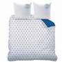 PSG CLASSIC 1 or 2 Person Bed Set | 100% Cotton | OEKO-TEX | Duvet Cover 220x240 cm + 2 Pillowcases 65x65 cm Reversible Printed 