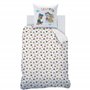 Pat Patrouille Happy Parure de lit Enfant 1 Place | 100% Coton | Oeko-TEX | Housse de Couette 140x200 cm + Taie d'oreiller 63x63