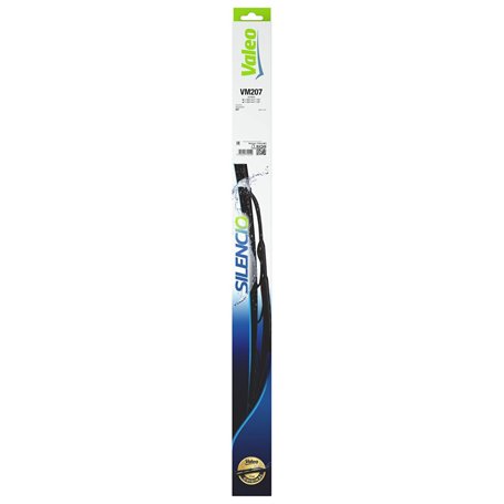 VALEO Silencio Balai d'Essuie-glace - VM207 - Kit de Balais d'Essuie-glace Conventionnels Durables et Résistants Toutes Saisons