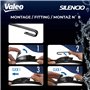 VALEO Silencio Essuie-glace - VF830 - Kit de Balais d'Essuie-glace Plat d'Origine de Haute performance, Visibilité Supérieure su