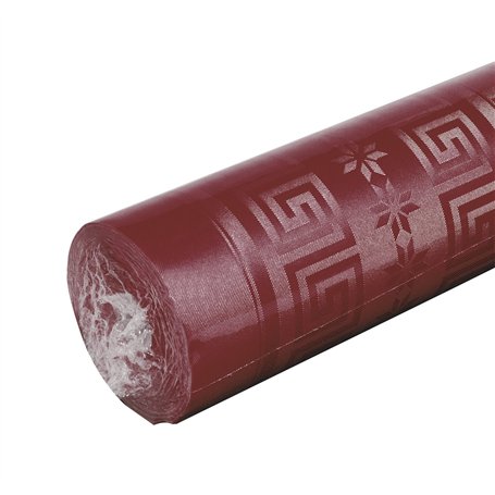 Pro Nappe - Réf R485022I - Nappe jetable en papier damassé en rouleau de 50 M de long X 1