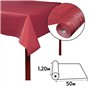 Pro Nappe - Réf R485022I - Nappe jetable en papier damassé en rouleau de 50 M de long X 1,18 M de large - Papier damassé au moti