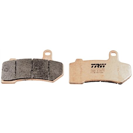 TRW MCB781SH Sinter Street Kit de Plaquettes de Frein pour Harley-Davidson FLHTK 2010 - Essieu Arrièreet Autres Motos