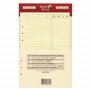 Quo Vadis - Accessoires de TIMER - Recharge FEUILLES TELEPHONE pour TIMER 21 - Papier ivoire Clairefontaine - Format 15x21cm