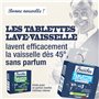 JACQUES BRIOCHIN - 30 tablettes Lave-Vaisselle - sans Parfum - Action dégraissante, Brillance et Anti-Trace - 95% Origine Nature