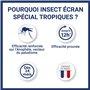 INSECT ECRAN - Anti-moustiques - Spray répulsif peau - protection contre les piqûres de moustiques - Made in France - Spécial Tr