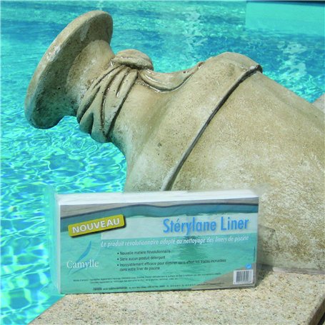 Camylle - Stérylane Liner Le lot de 3 éponges - Nettoyant révolutionnaire pour Ligne d'eau de Liner de Piscine - -