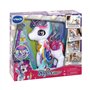 VTech - Styla, Ma Licorne Maquillage Magique, Peluche Licorne Interactive – Dés 4 Ans - Version FR