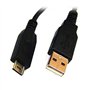 De haute qualité – Câble USB pour appareil photo numérique Panasonic Lumix DMC-FZ100 – Longueur : 1,5 m – par Dragon Trading®