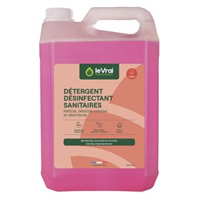 LE VRAI PROFESSIONNEL - Détergent Désinfectant Anti Calcaire Prêt à l’Emploi - Surfaces Sanitaires