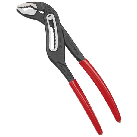 Virax Pince multiprise à ouverture extra large et manche gainé (longueur au choix)