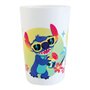 FUN HOUSE | Set Vaissellle Lilo & Stitch Pour Enfant | 1 verre, 1 Assiette + 1 Bol | Réutilisable & Micro-Ondable | Licence Offi