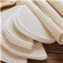 VICMAT Lot de 10 tapis de cuisson vapeur en bambou - En coton - Pour la cuisine, le riz, les sauces, les légumes, le poisson et