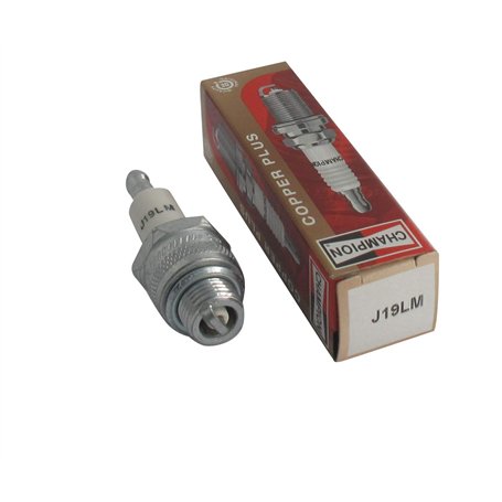 CHAMPION - Bougie D'Allumage CHAMPION J19LM - Durable & Fiable - Pièce De Rechange Haute Qualité - Equivalent NGK B2LM