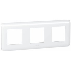 Legrand LEG78806 Plaque programme mosaïque 3 x 2 modules horizontal Blanc