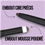 Maybelline New York - Crayon à Sourcils - Express Brow Satin Duo Crayon et Poudre - Teinte : Black Brown (05)