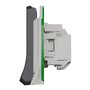 Schneider Electric - Mureva Styl - Prise de courant 2P+T - composable -IP55-IK08 - connex auto - gris - MUR36133