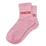 STC Chaussettes paillettes princesse rose