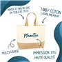 Sac Infirmière au top | Cabas de Plage Courses Coton et Toile de Jute Idée Cadeau Femme