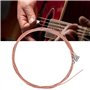 Cordes de guitare Folk Acoustic 6 cordes Cordes en acier Cuivre Cuivre Cordes Accessoires d'instruments de musique