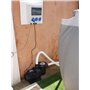 Aqualux EDENEA - Coffret Electrique Piscine sur Prises - Pompe Filtration+Robot Piscine+Projecteur LED - Protection 30mA - Horlo