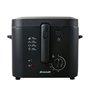 BRANDT FRI25X2 - Friteuse -Dimensions 237X322X342mm- Jusqu'à 1kg de frites - Minuteur 30 min - Filtre anti-odeur - Thermostat ré