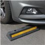 FISHTEC Butée de Parking - Butoir Parking en Caoutchouc- Butées de Roues pour Parking et Garage - Butée d'Aide au Stationnement