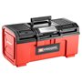 FACOM - Boîte à Outils Vide en Plastique 19"- BP.C19N - Caisse d'Outillage avec Fermeture Automatique Métallique - 2 Compartimen