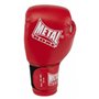 METAL BOXE Gants de Boxe Initiation Rouge 04 oz