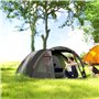 Outsunny Tente de Camping familiale pour 2-4 Personnes, Tente Tunnel imperméable 3000 mm avec 3 Portes, fenêtres, Sac de Transpo