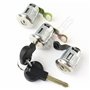 3 serrures de porte compatibles pour Berlingo 1 et Partner 1 (1996-2008) Barillet de porte avec double de clés | 4162Q4 | 9170CX