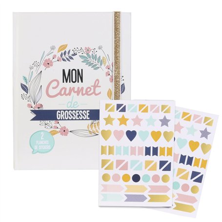 Tom ET Zoe - PU4006 - Carnet de Grossesse Enfant Future Maman Grossesse