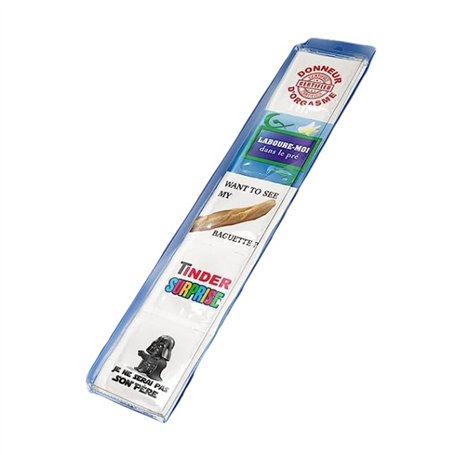 Pack de 5 Préservatif humoristique - modèles PARODIES - En Latex Fins et résistants - Imprimé en France