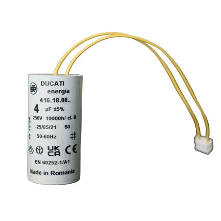 Condensateur 4µF pour moteur de volet roulant avec connecteur 13,45 €