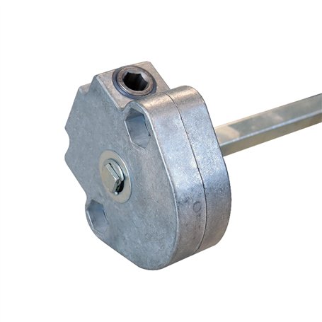 Treuil Geiger 6P7 sans Fin de Course – Carré 8 mm Mâle pour Volet Roulant Bubendorff - Treuil Manuel Robuste pour Réparation ou