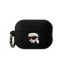 Karl Lagerfeld Silicone NFT Karl Head 3D Coque AirPods Pro 2, Noir