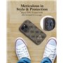 Guess Coque pour iPhone 16 Pro Max [sous Licence Officielle] par CG Mobile | Étui en Cuir synthétique avec Logo en métal et Stra