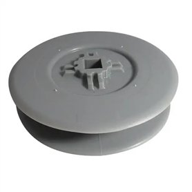 cyclingcolors Poulie de guidage volet roulant sangle 12 à 15mm sortie carrée 10mm en plastique gris à clipser Store Cordon, Ø 12 cyclingcolors Poulie de guidage volet roulant sangle 12 à 15mm sortie carrée 10mm en plastique gris à clipser Store Cordon