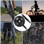 cyclingcolors pédalier Triple Plateaux + manivelle vélo VTT 24-34-42 Dents 170mm Noir Universel