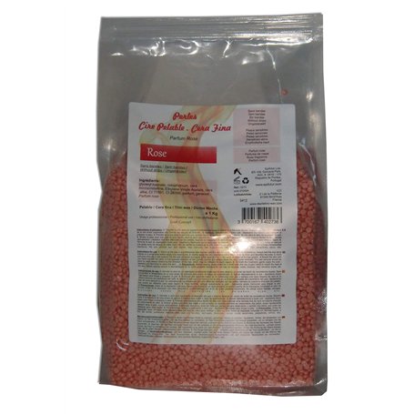 Storepil - 1kg Perles de Cire à épiler PELABLE - ROSE pour épilation