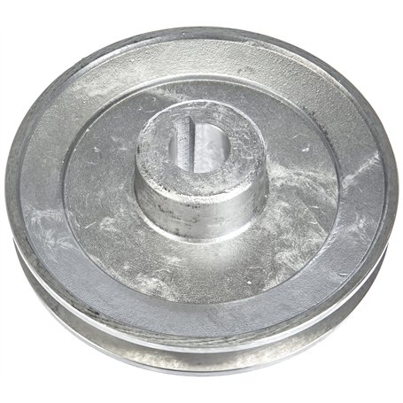 POULIE ALU POUR MOTEUR ELECTRIQUE Ø 120 mm Ø AXE 19 mm