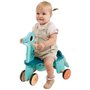 Janod - Portosaurus - Porteur Dinosaure - Hauteur d'Assise 21 cm - Queue en Peluche Amovible - Développe l'Équilibre - Jouet en