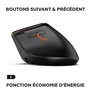 Souris ergonomique - Sans fil - MOBILITY LAB - ML314259 - Noir