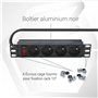 WAYTEX 37489 PDU Multiprise Rackable 10 Pouces Bandeau 4 Prises avec Interrupteur pour Coffret